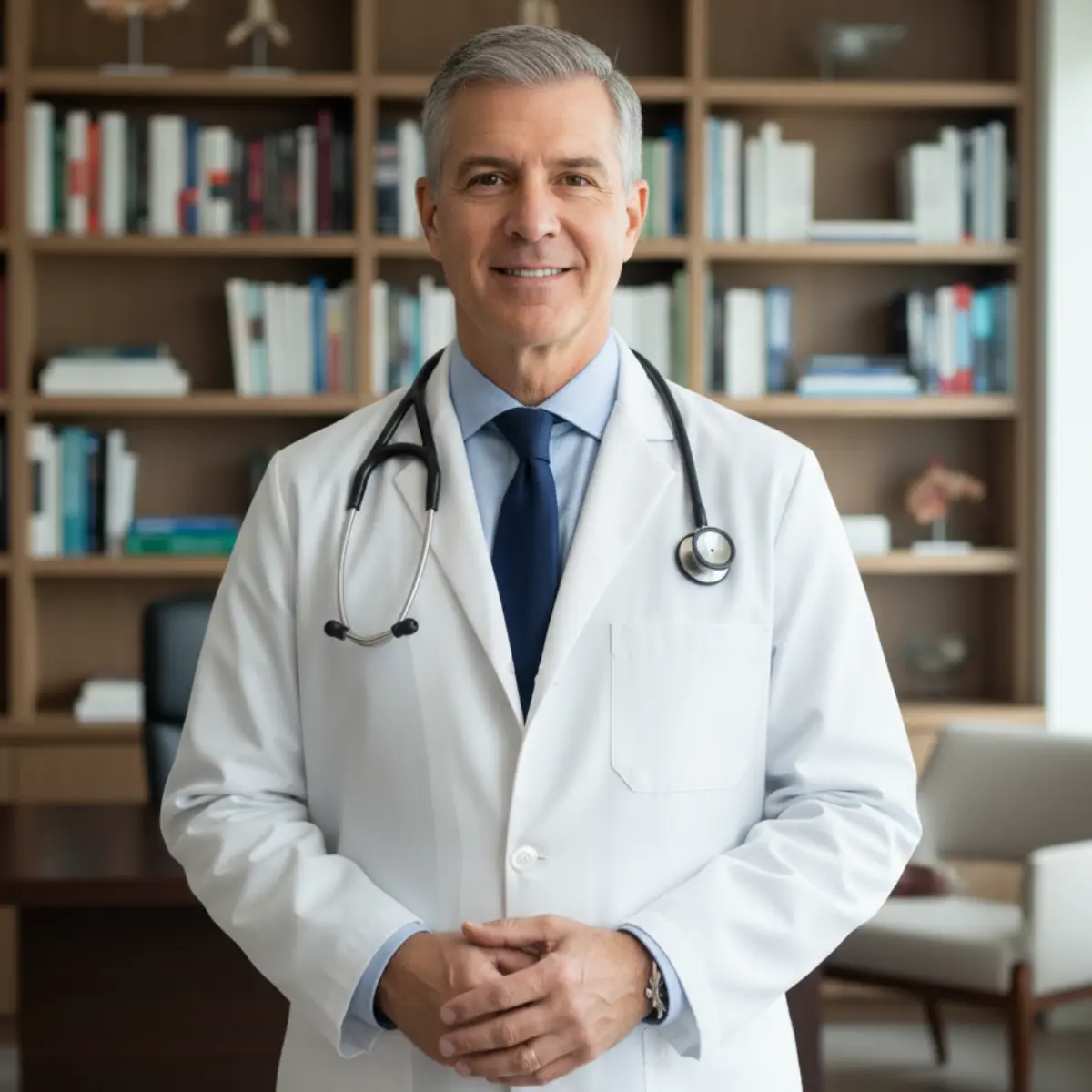 Foto de um profissional médico